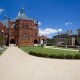 Commercial brick paving