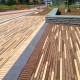 Commercial brick paving