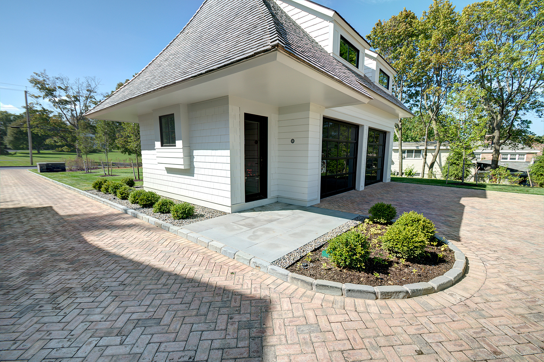 Residential brick construction